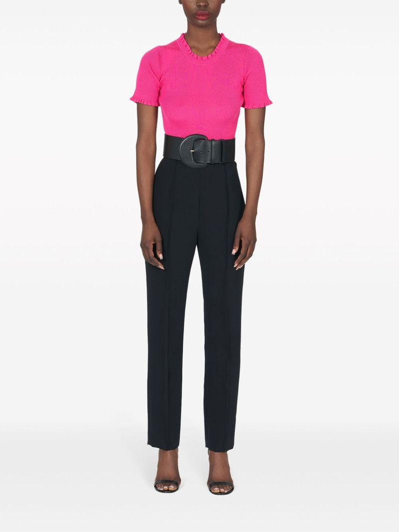 CAROLINA HERRERA ribbed knitted top outlook