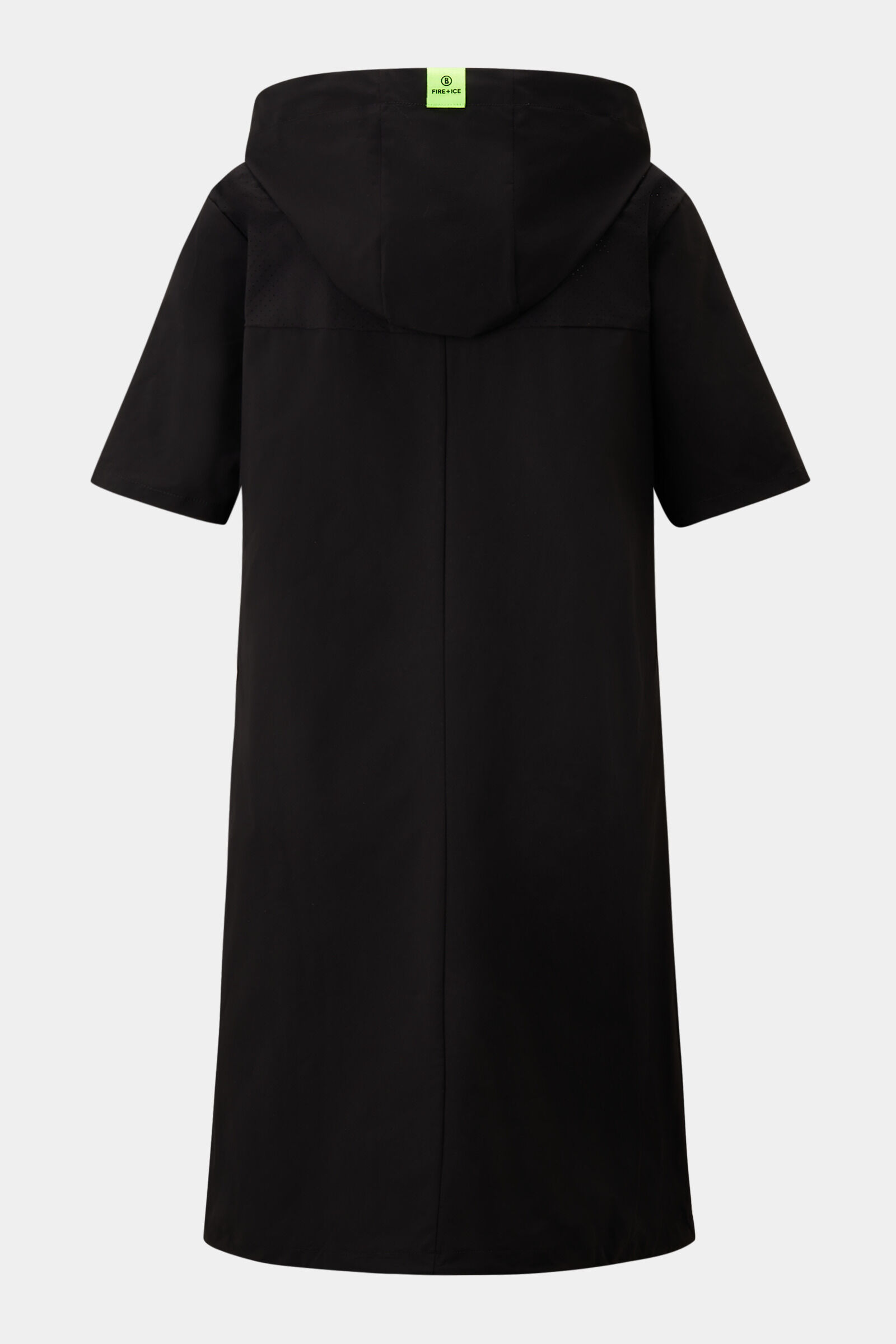 Valerie hoodie dress in Black - 7