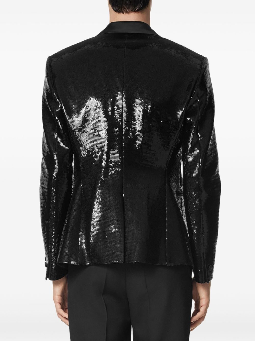 embellished single-breasted blazer - 4