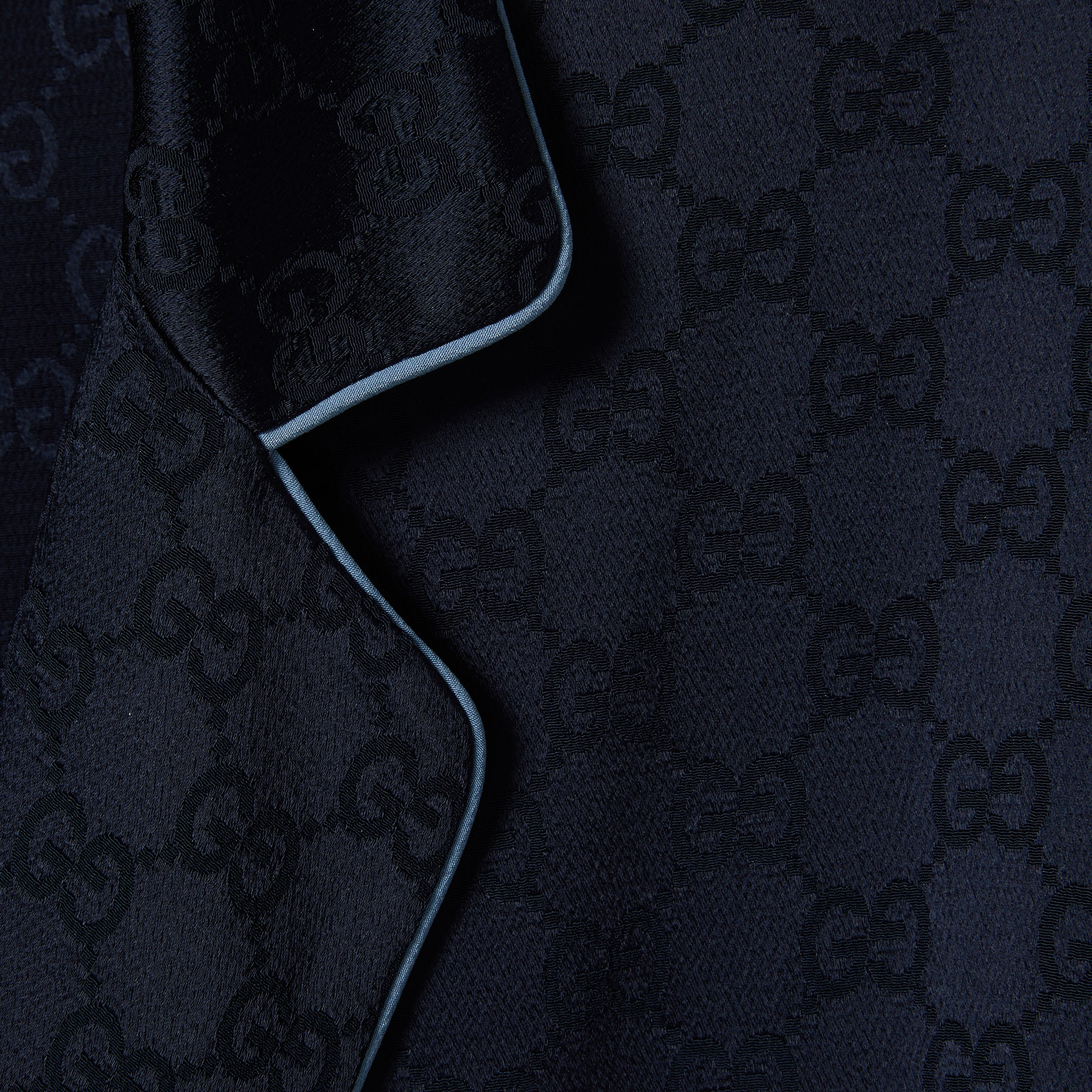 GG satin shirt - 7