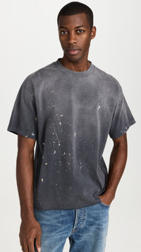 【関税込み】John Elliott ベージュ リバース 長袖Tシャツ 長袖 tシャツ メンズ 無地 TRUSS トラス 5.3オンス オーガニック