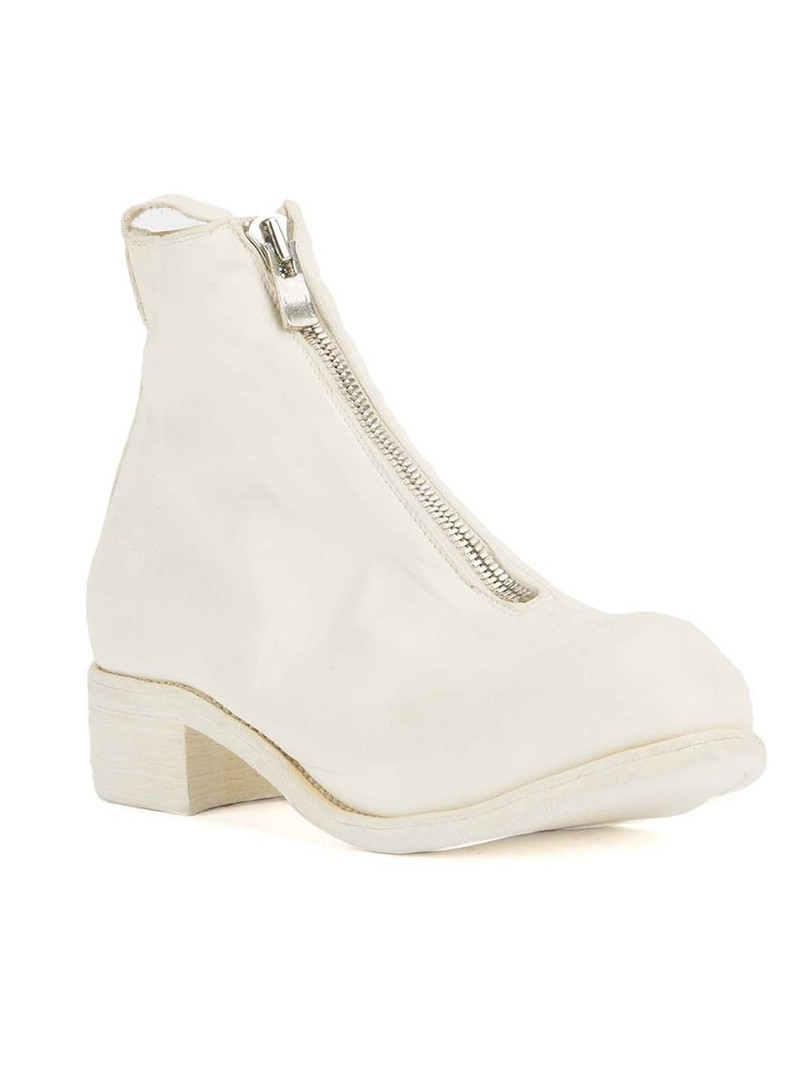 Guidi front-zip ankle boots outlook