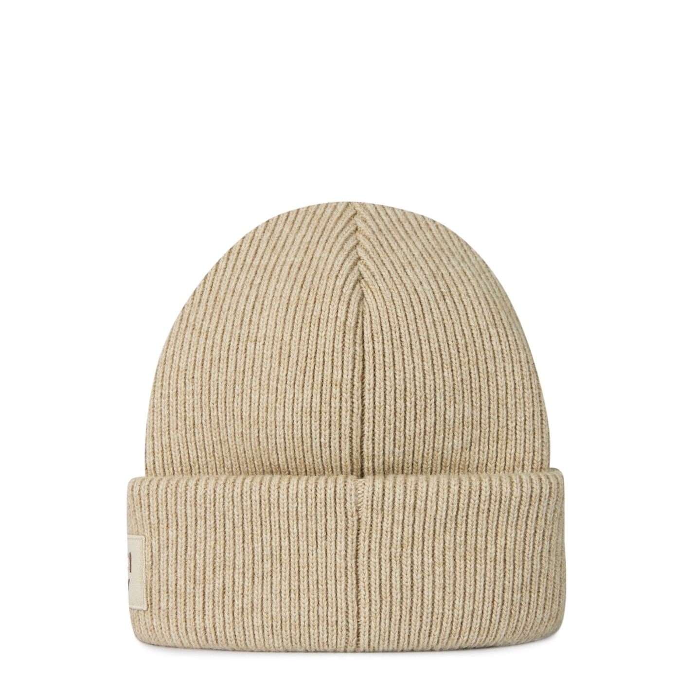 KNIT WOOL HAT WITH PATCH - 4
