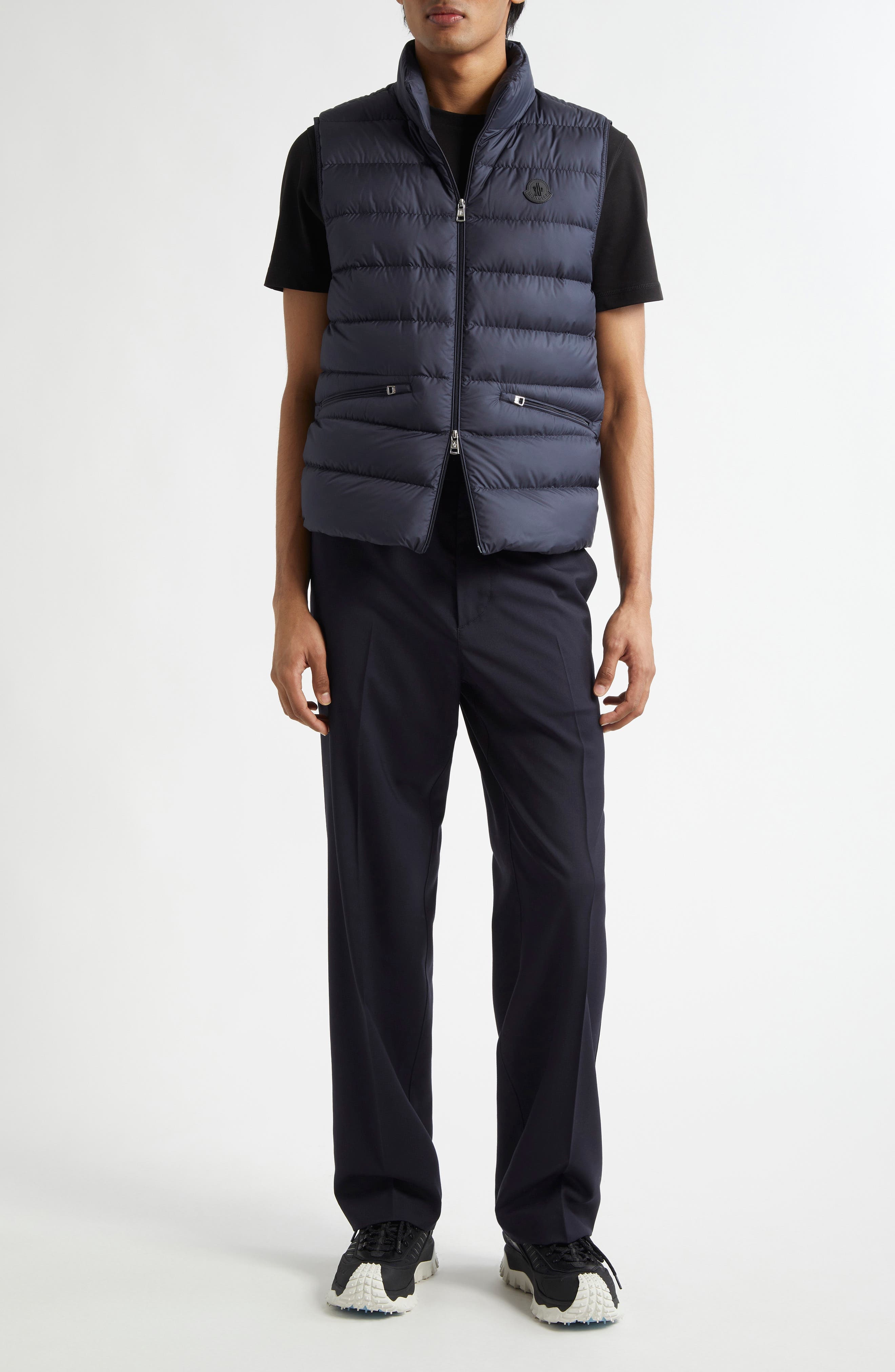 Moncler Lechtal Down Puffer Vest in Night Sky at Nordstrom - 2