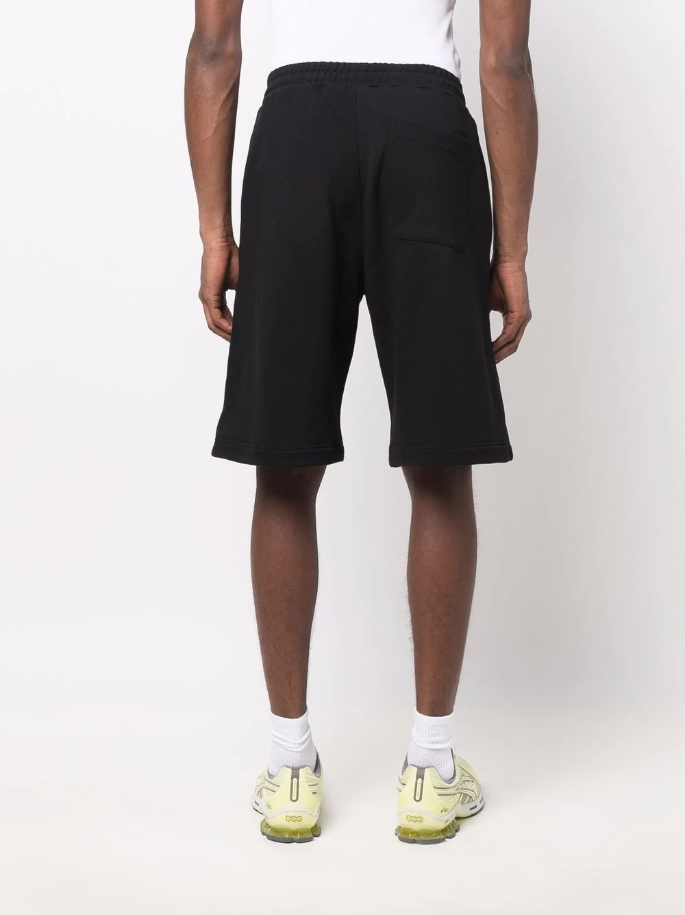 embossed-logo track shorts - 4