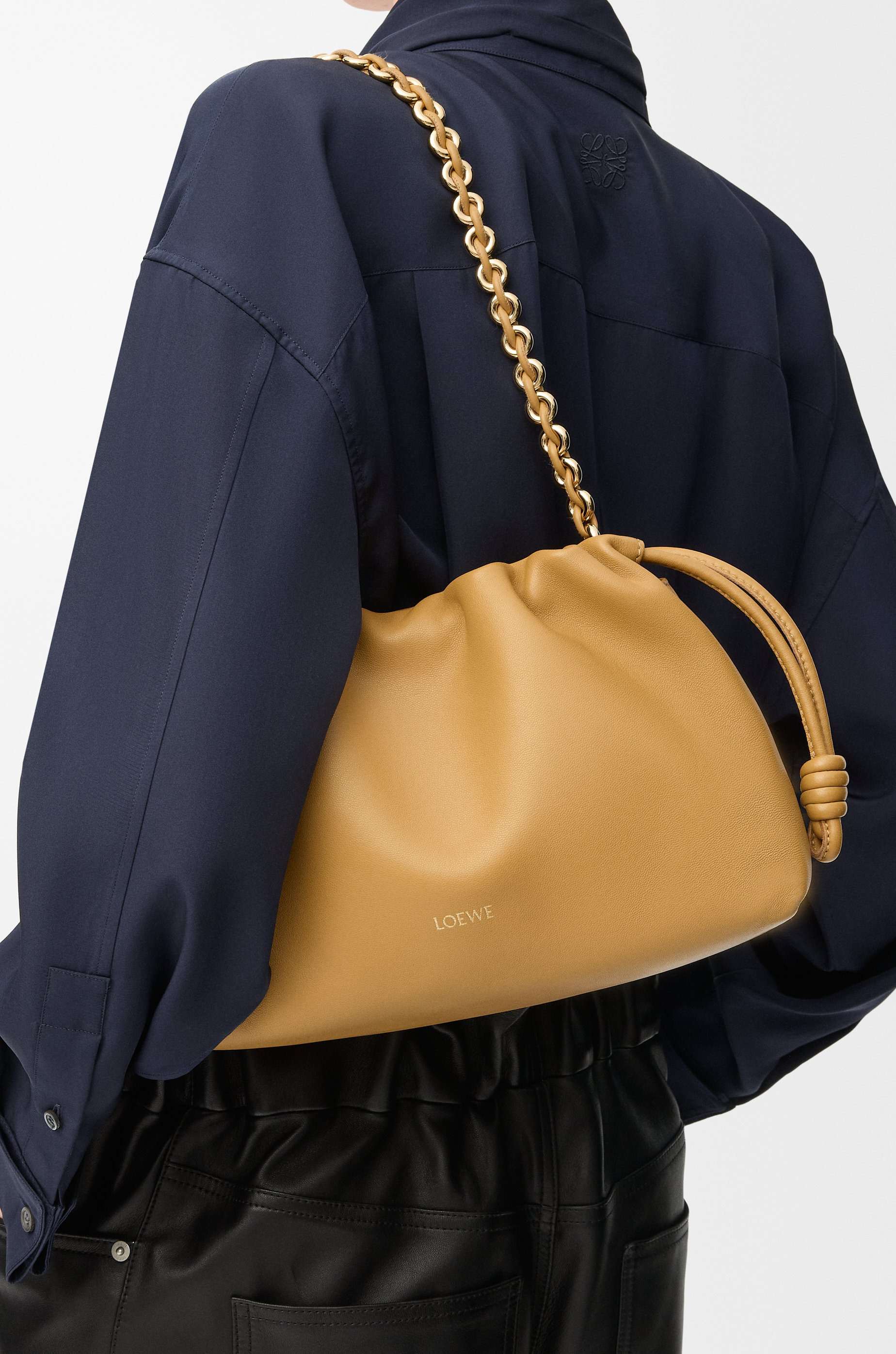 Flamenco Purse bag in mellow nappa lambskin - 3