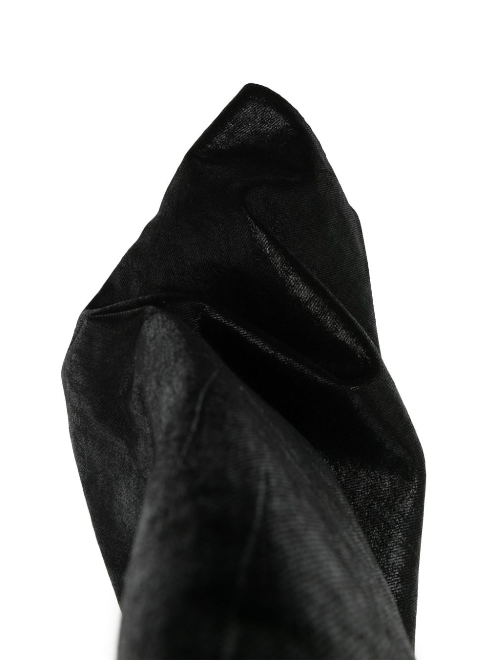 slouchy layered knee-high boots - 4