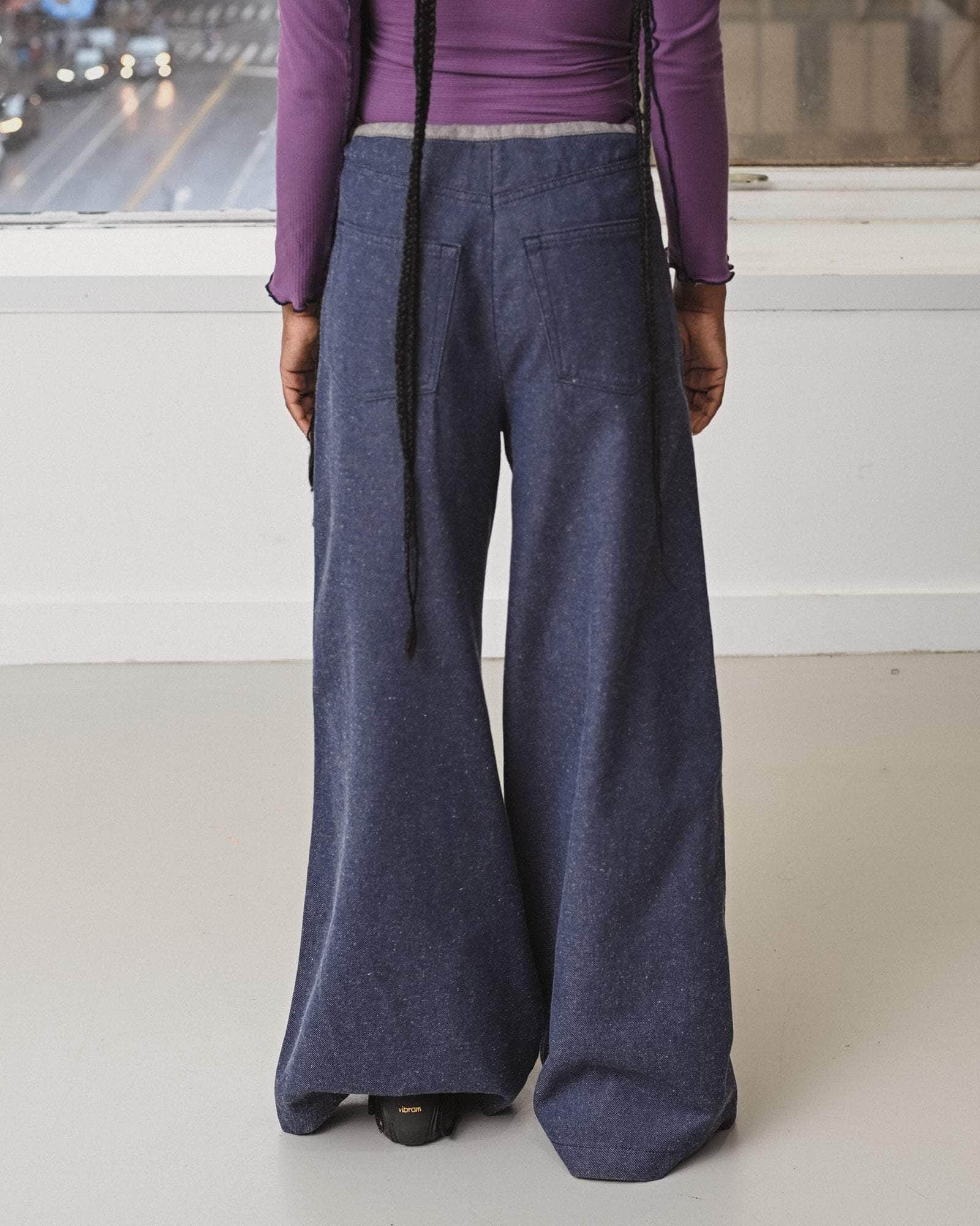 Arthur Loose Pants - Recycled Cotton Denim - 2