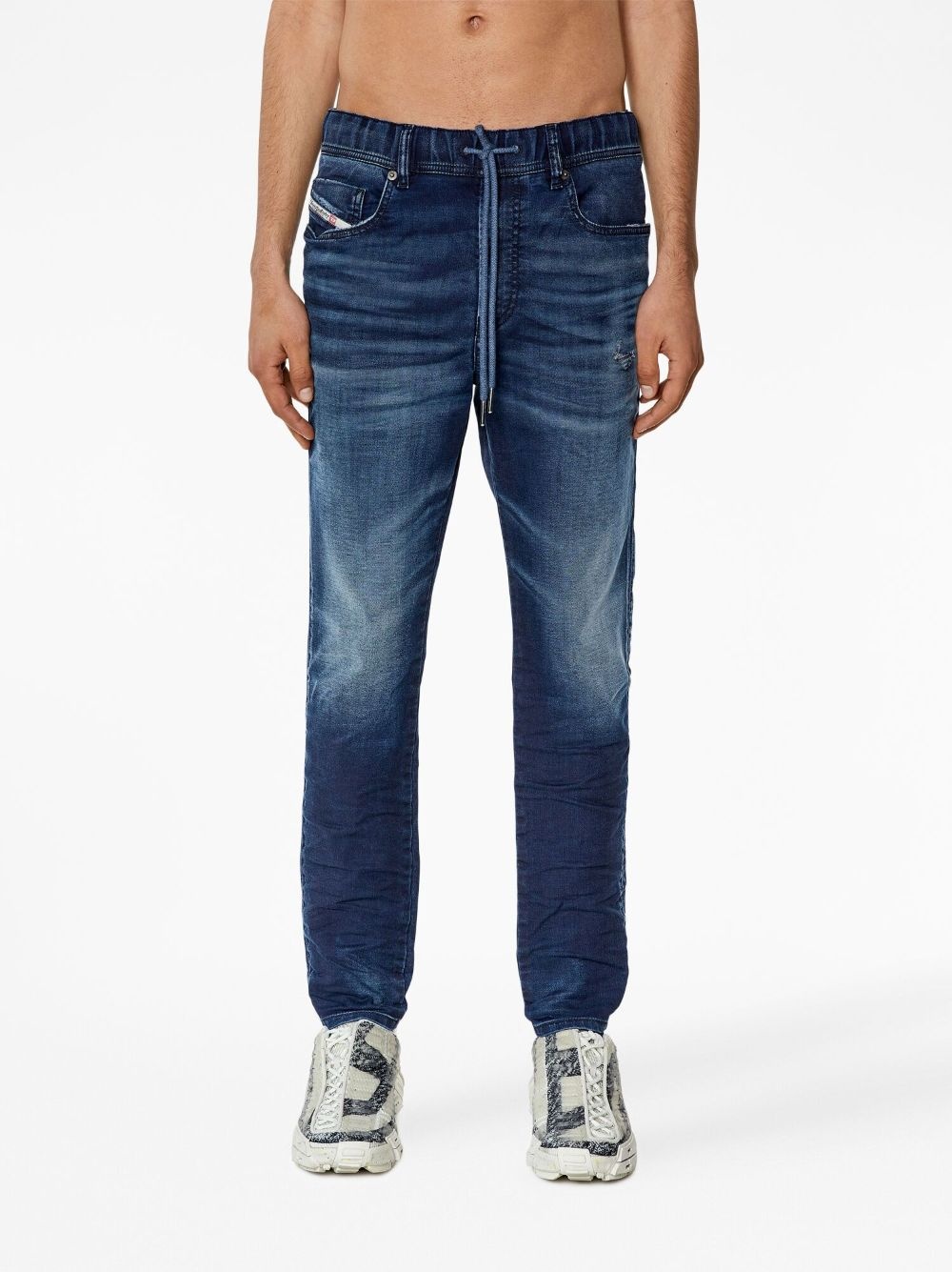 E-Spender mid-rise slim-fit jeans - 3