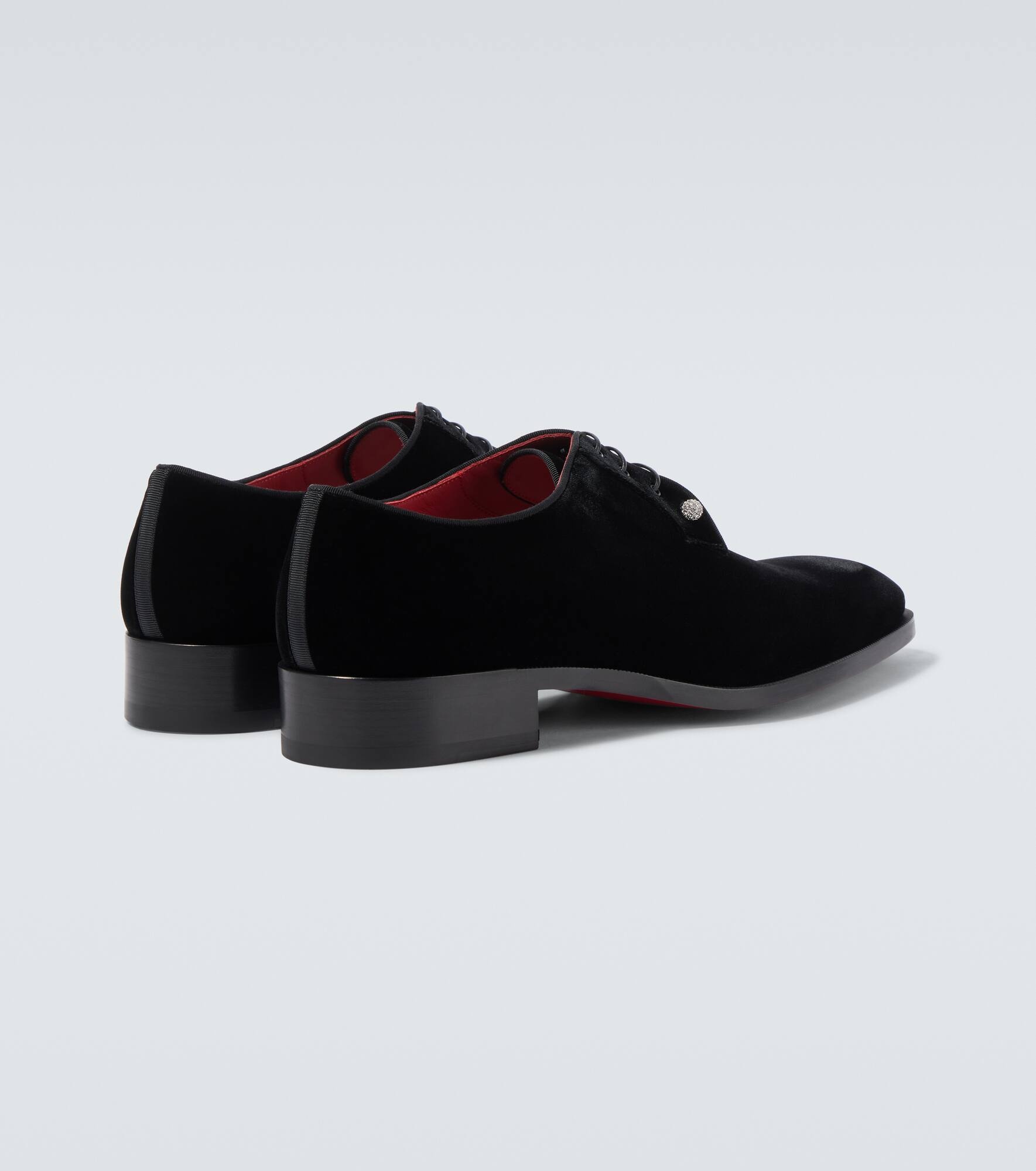 Chambeliss velvet Derby shoes - 6
