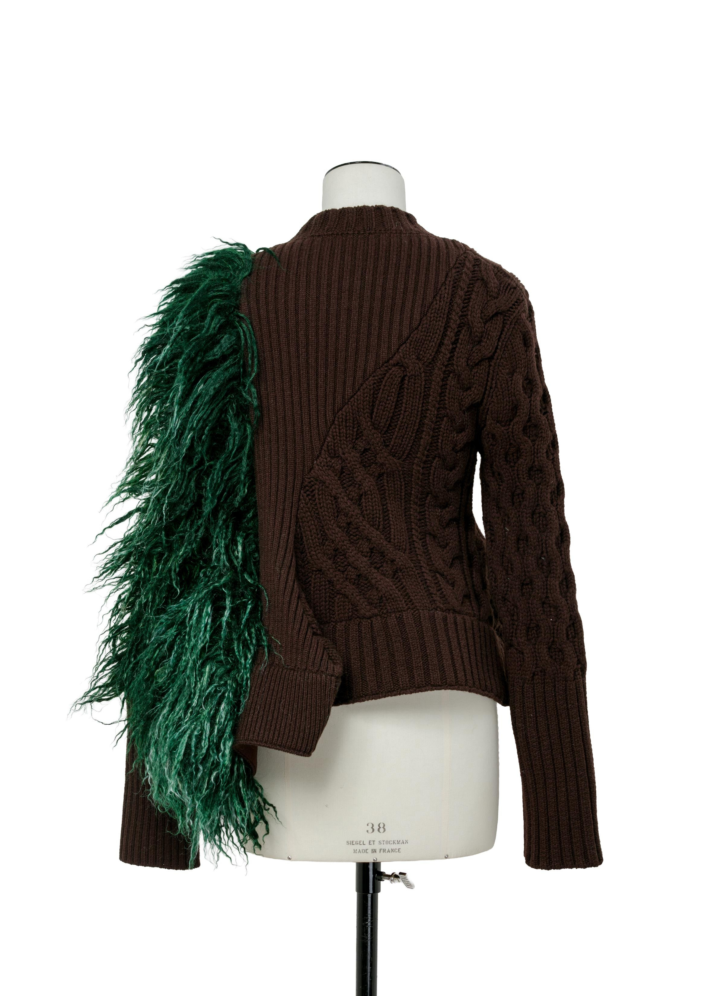 Wool Hairy Knit Pullover - 3