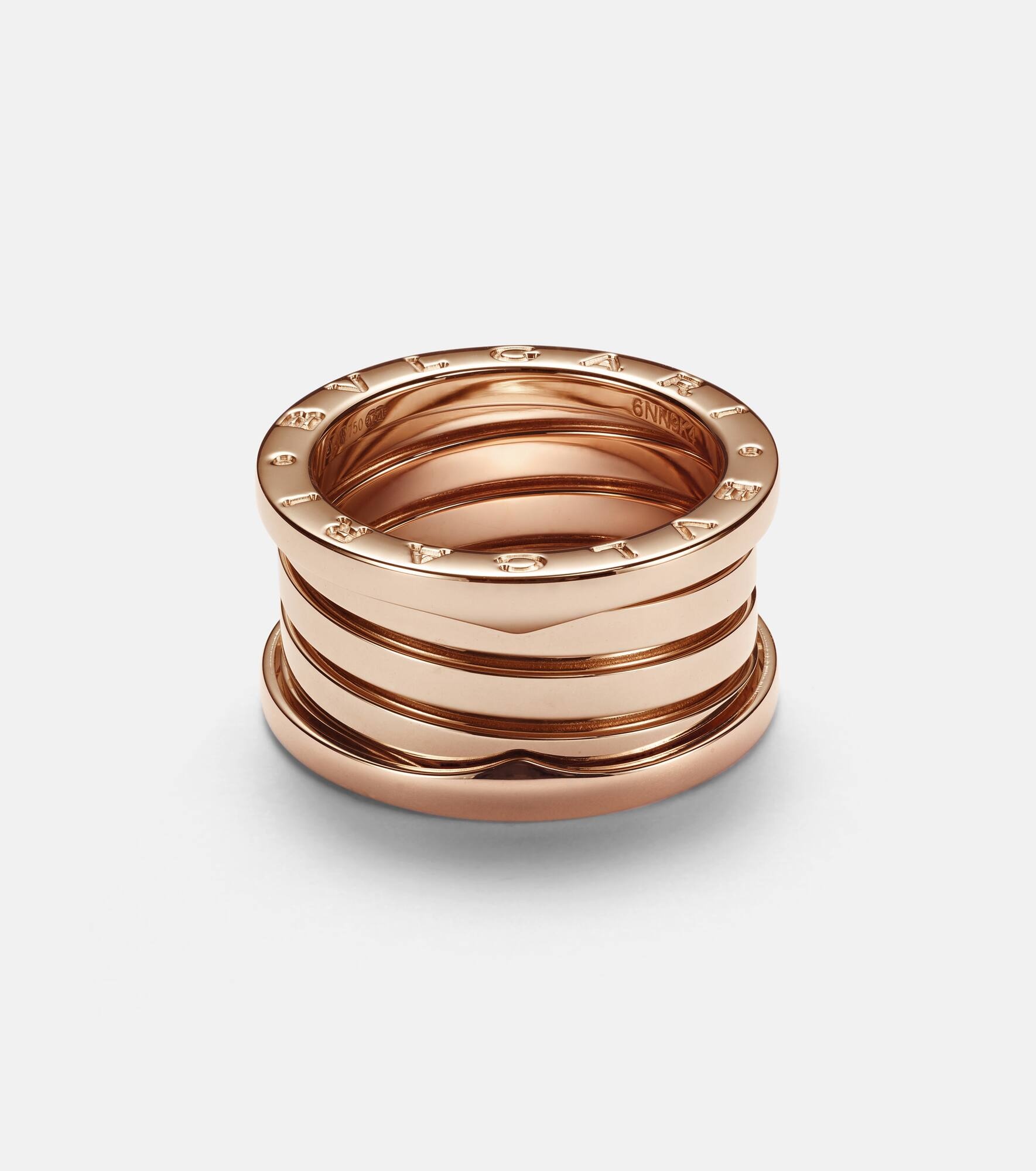 B.zero1 18kt rose gold ring - 1