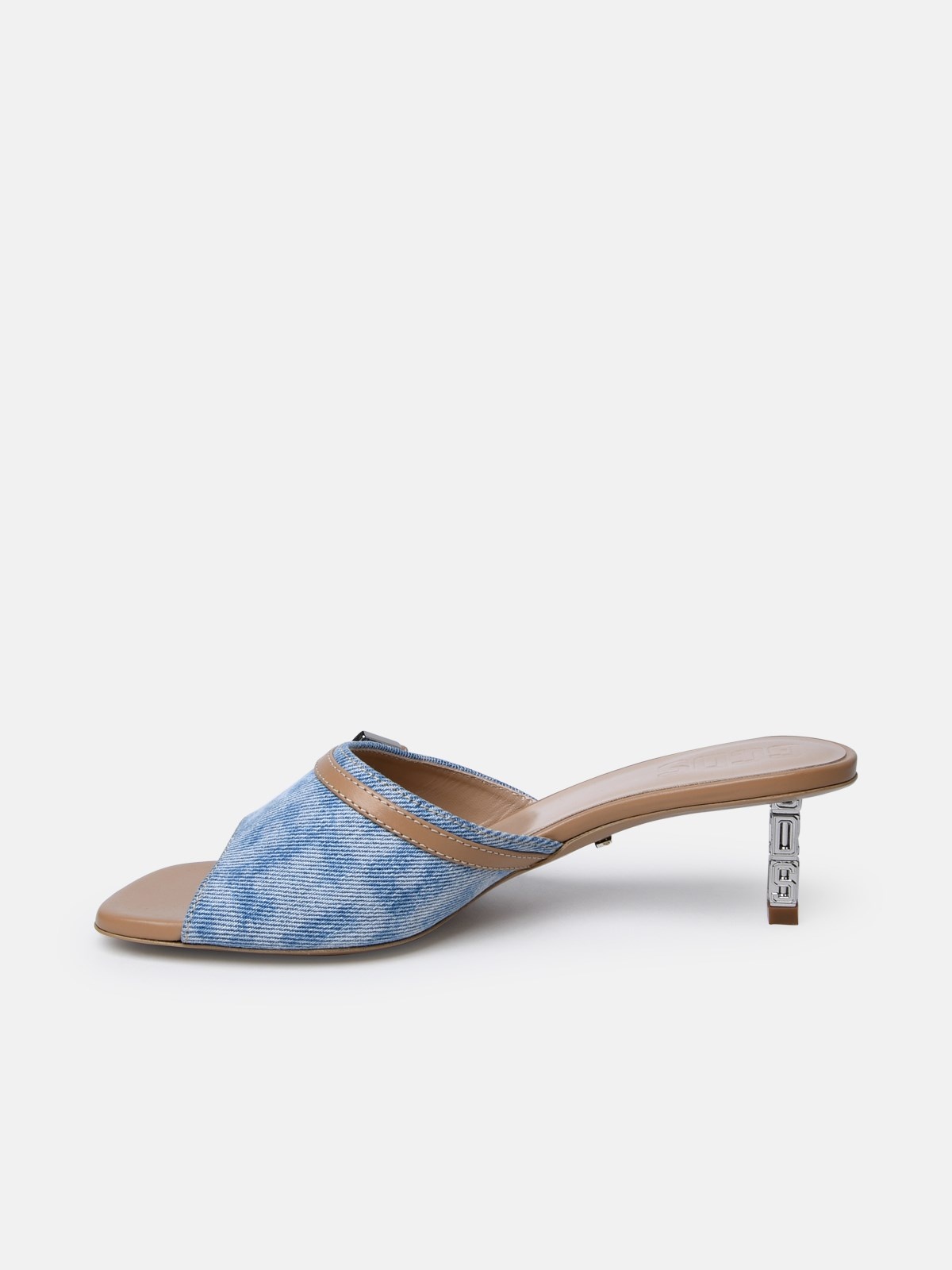 LIGHT BLUE DENIM SLIPPER - 3