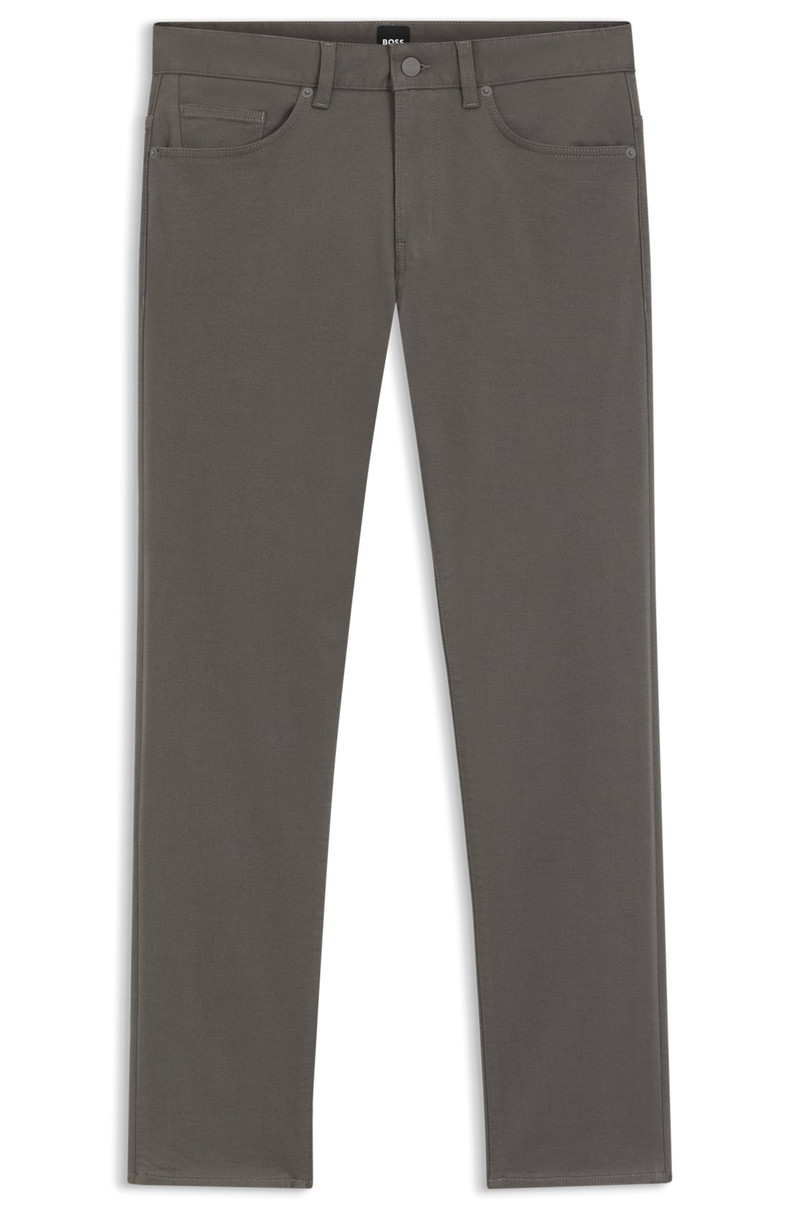 DELAWARE SLIM-FIT TROUSERS IN BRUSHED SATIN 1