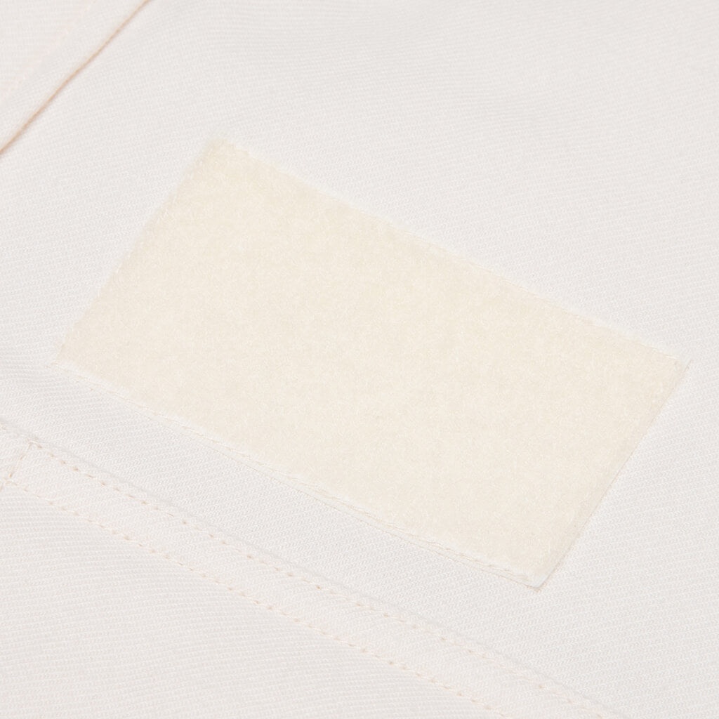 HELMUT LANG FLANNEL SHIRT - WINTER WHITE - 3