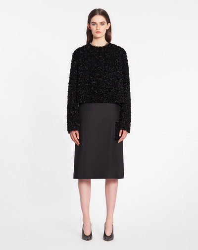 Lanvin FLARE MIDI SKIRT IN WOOL AND SILK outlook