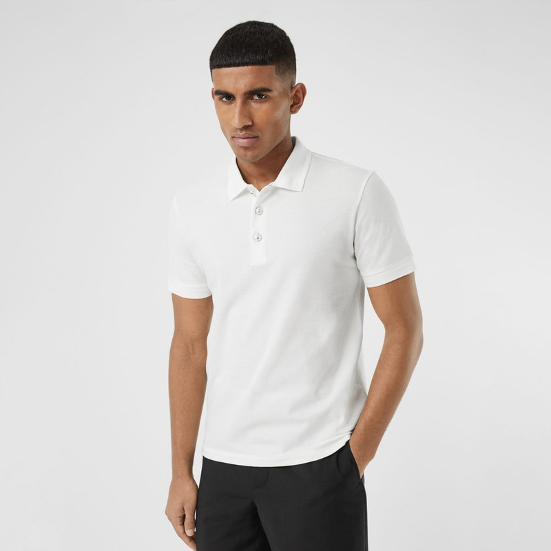Burberry Cotton Piqué Polo Shirt outlook