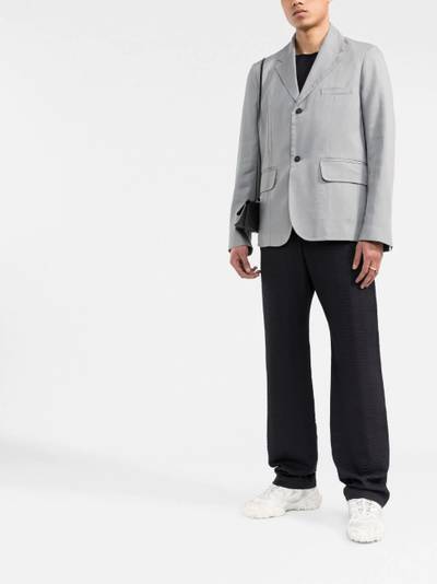 JACQUEMUS stitched single-breasted blazer outlook