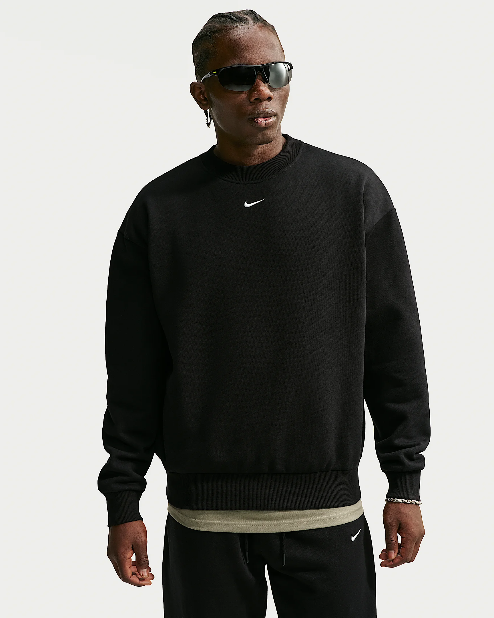 Nike Solo Fleece Men's Crew-Neck Sweatshirt - 1