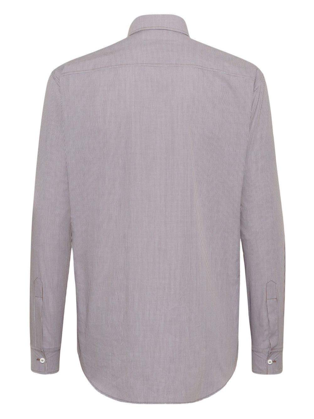 Relax Dan micro-checked shirt - 2