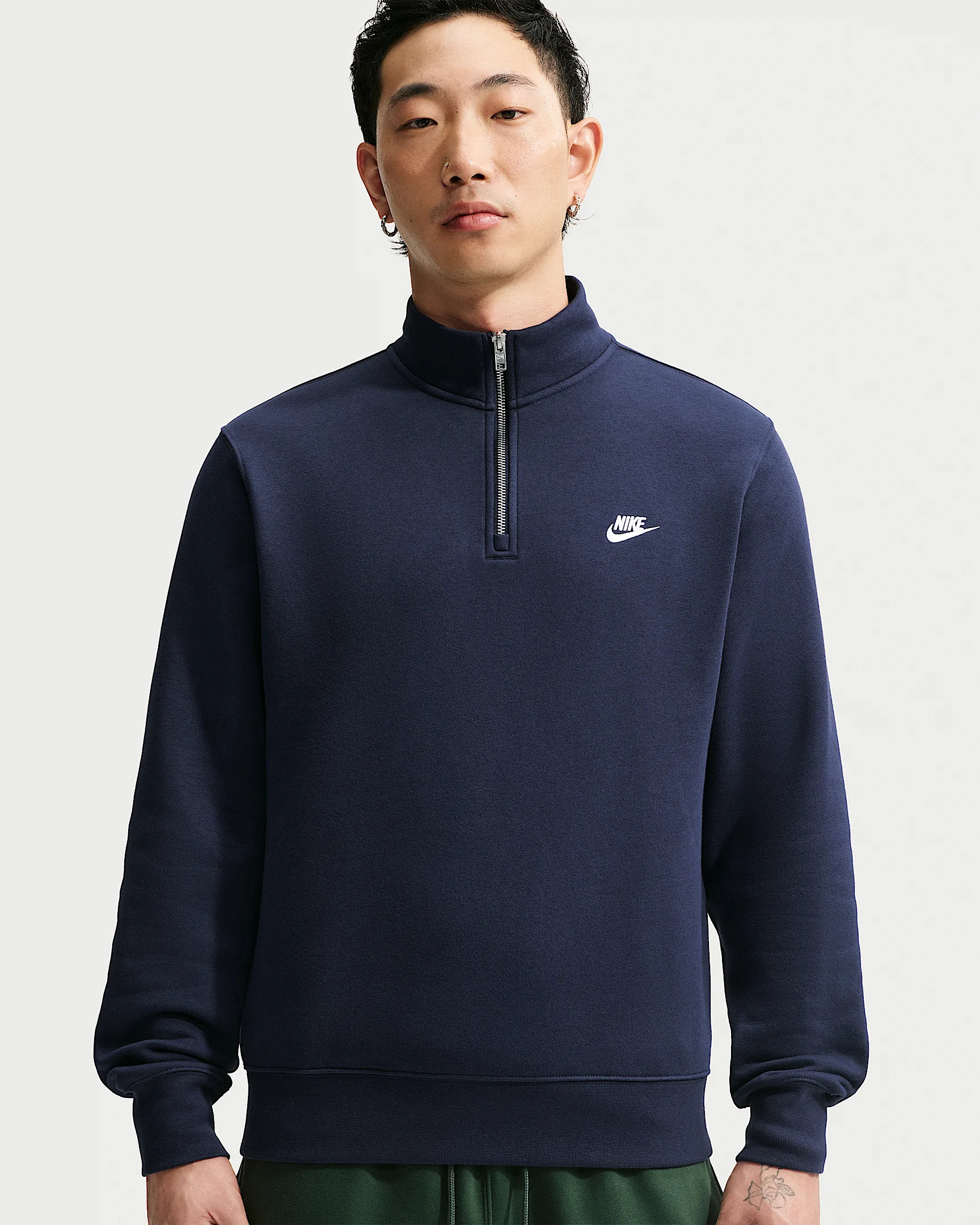 Nike Sportswear Club Men's 1/2-Zip Fleece Top - 1