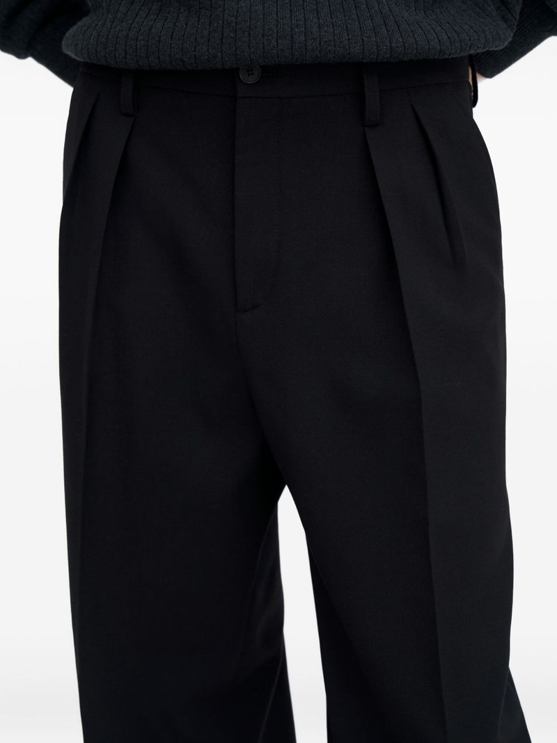 pleated wide trousers 5