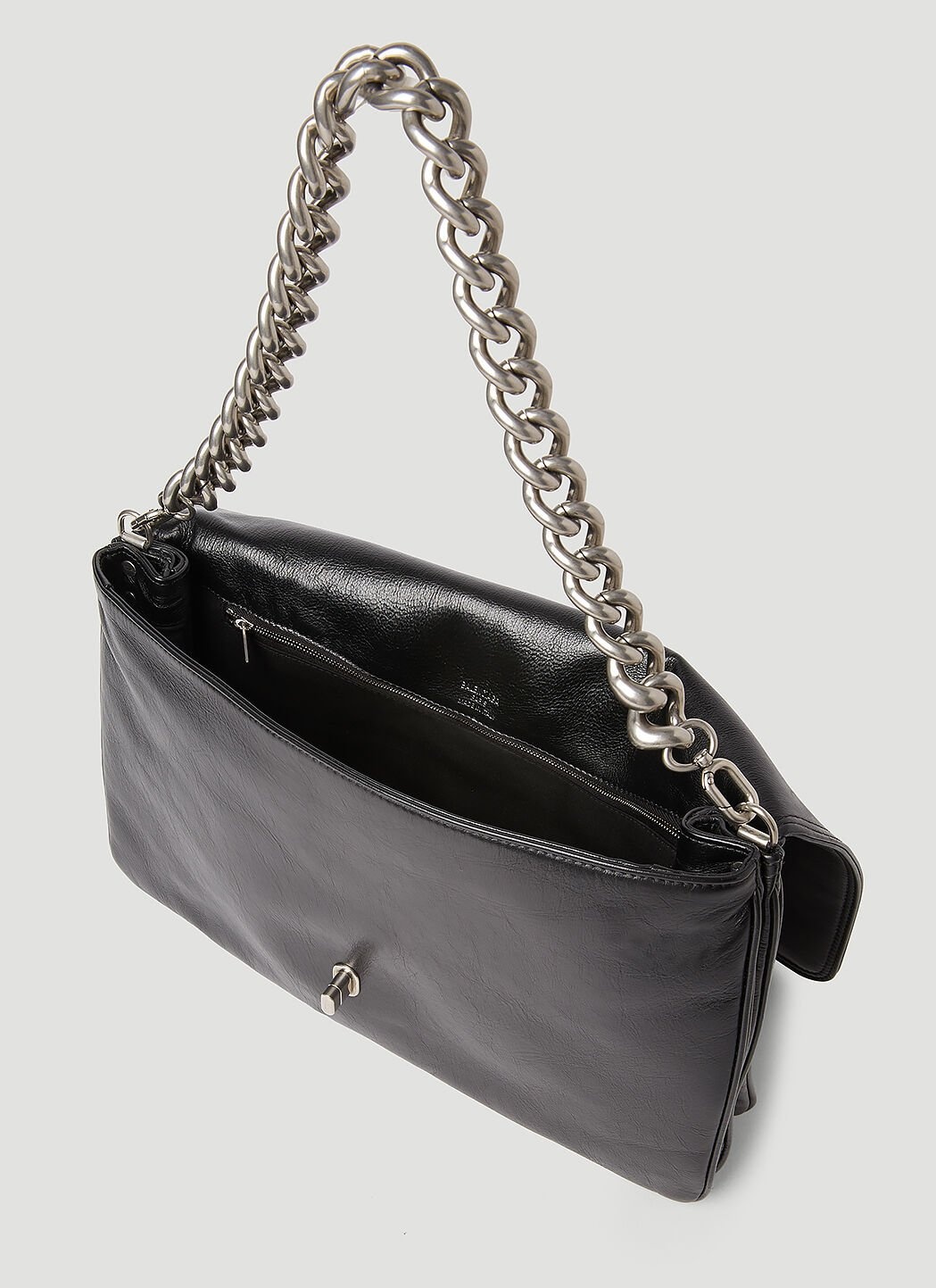 BB Soft Large Flap Shoulder Bag - 6