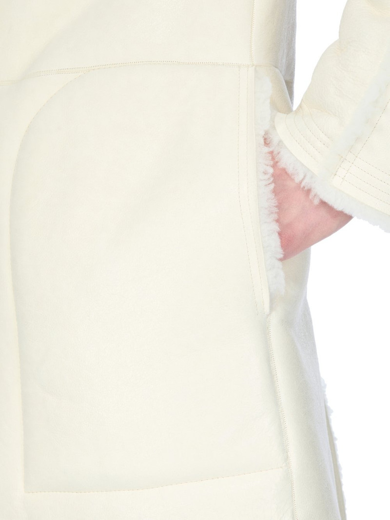 Off-White Concordians Klaus Reversible Shearling Coat 7