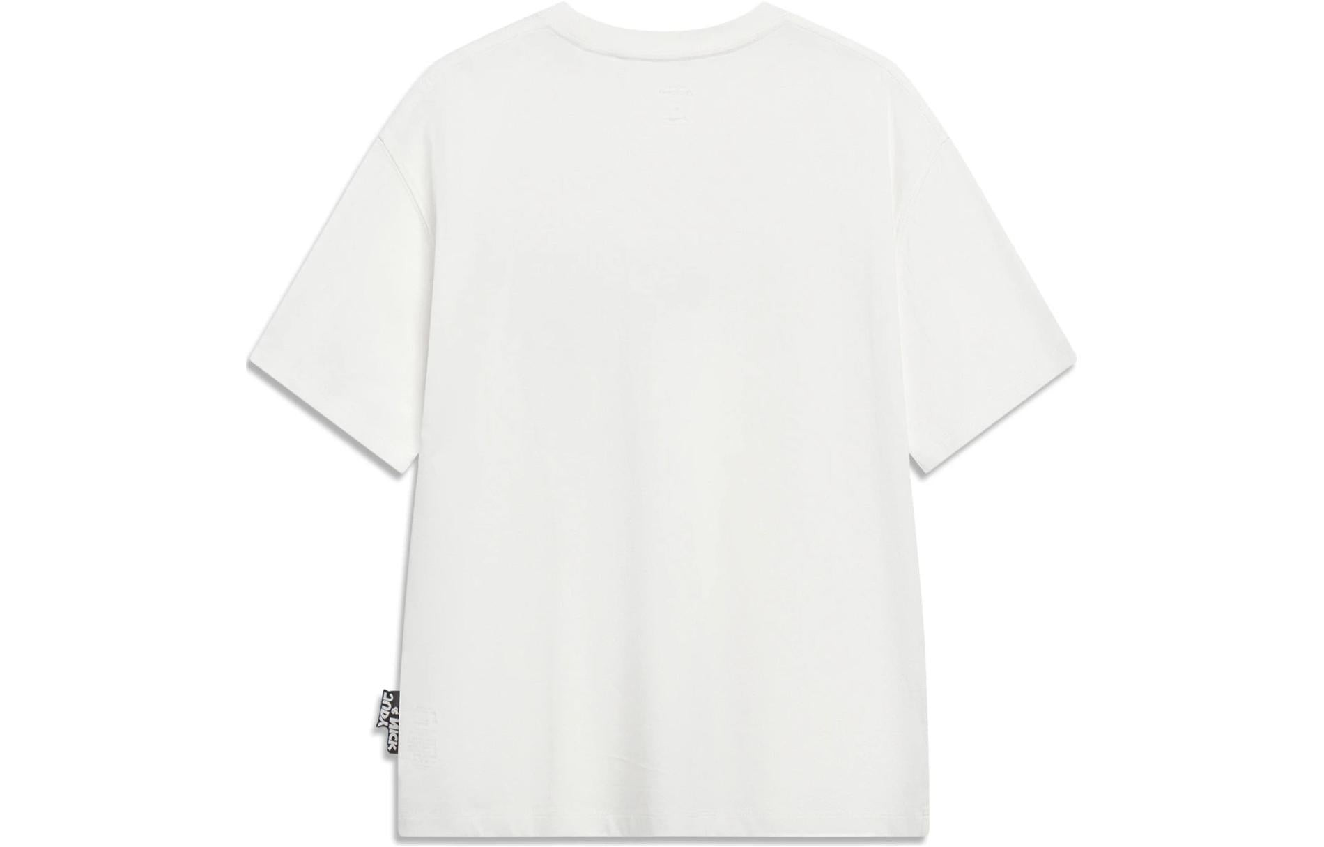 (WMNS) Li-Ning x Disney Zootopia Graphic T-shirt 'White' AHST276-4 - 2