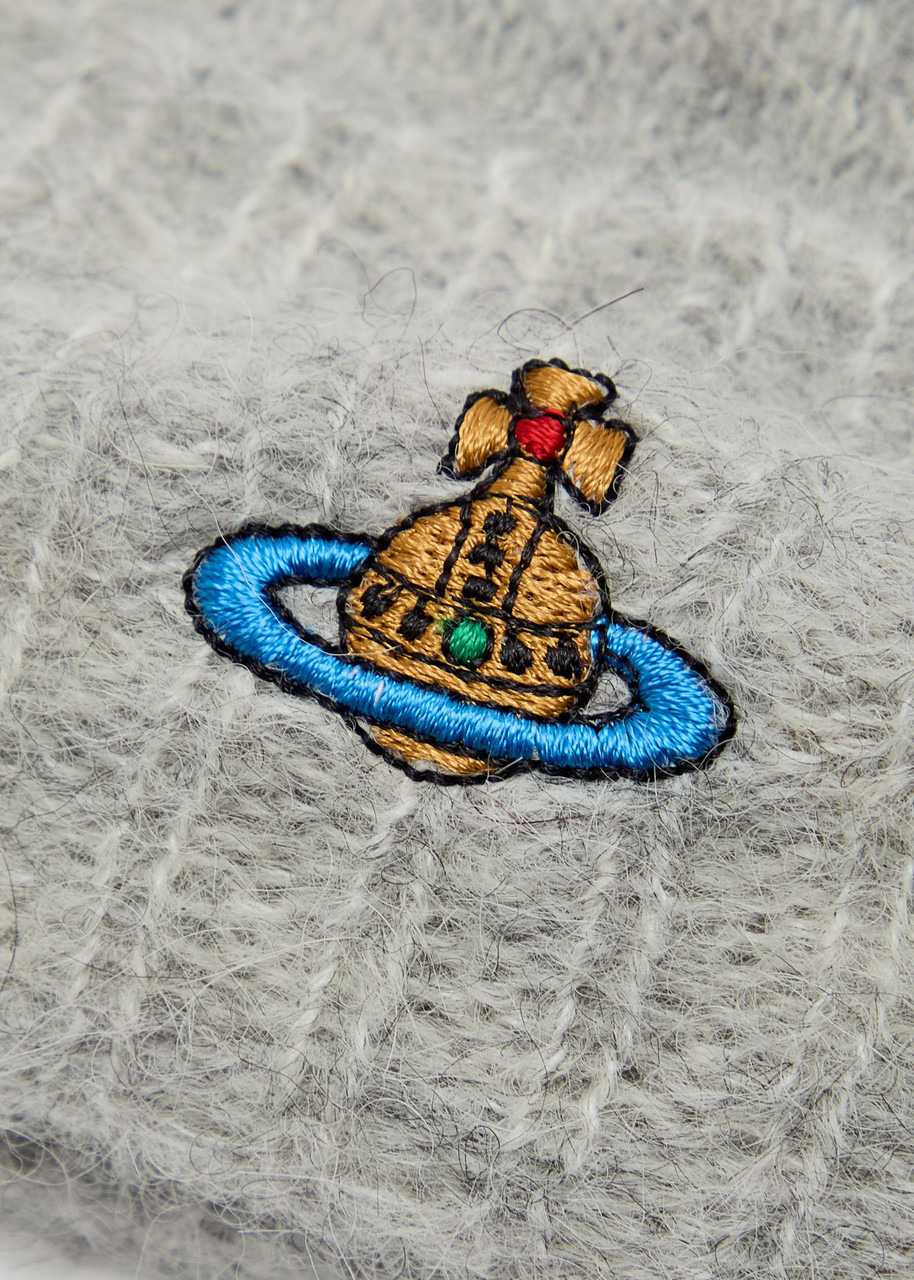 Vivienne Westwood Logo-embroidered Alpaca-blend Beanie - 3