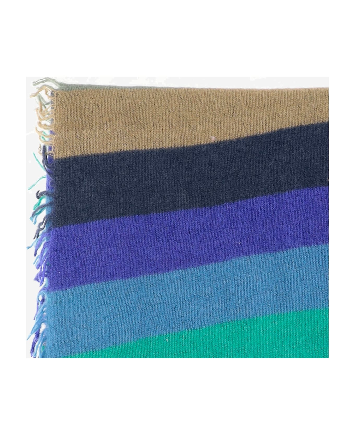 Strippy Cashmere Scarf - 2