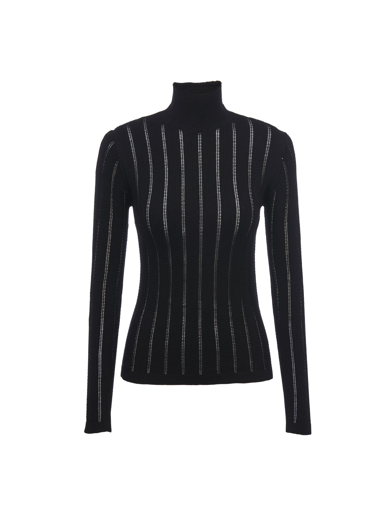 HIGH-NECK BLOUSE - 1