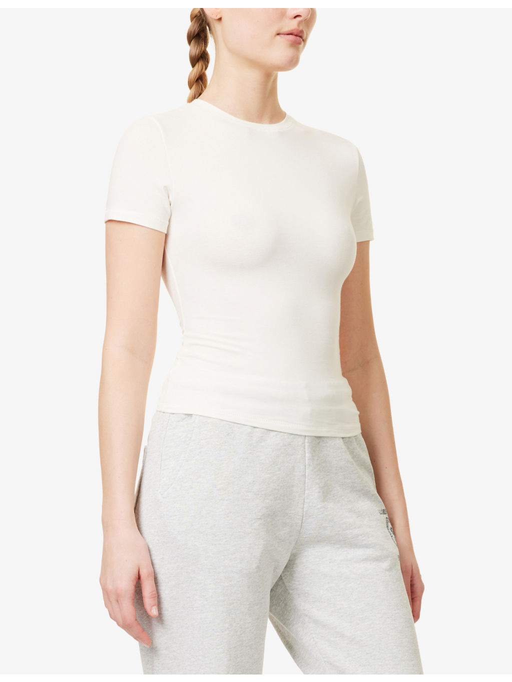 Round-Neck Pack-of-Two Stretch-Cotton T-Shirt - 3