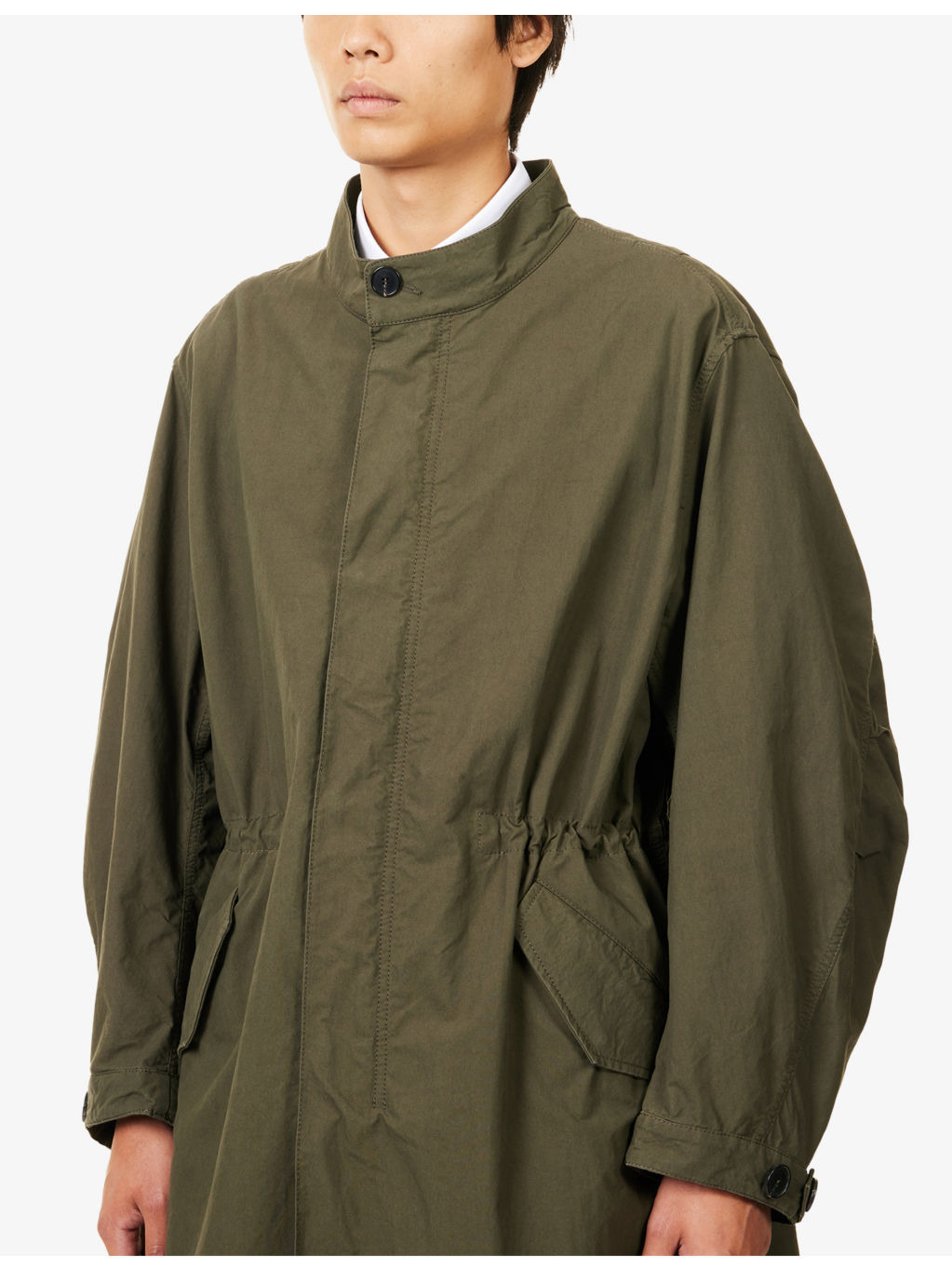 Twisted Logo-Print Cotton-Blend Parka - 5