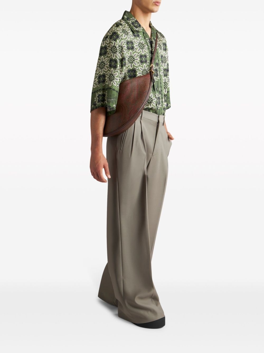 wool tailored trousers - 2