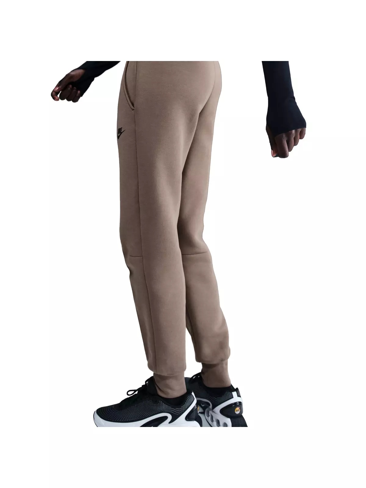 Women's Sportswear Tech Fleece Mid-Rise Joggers - Brown - 2