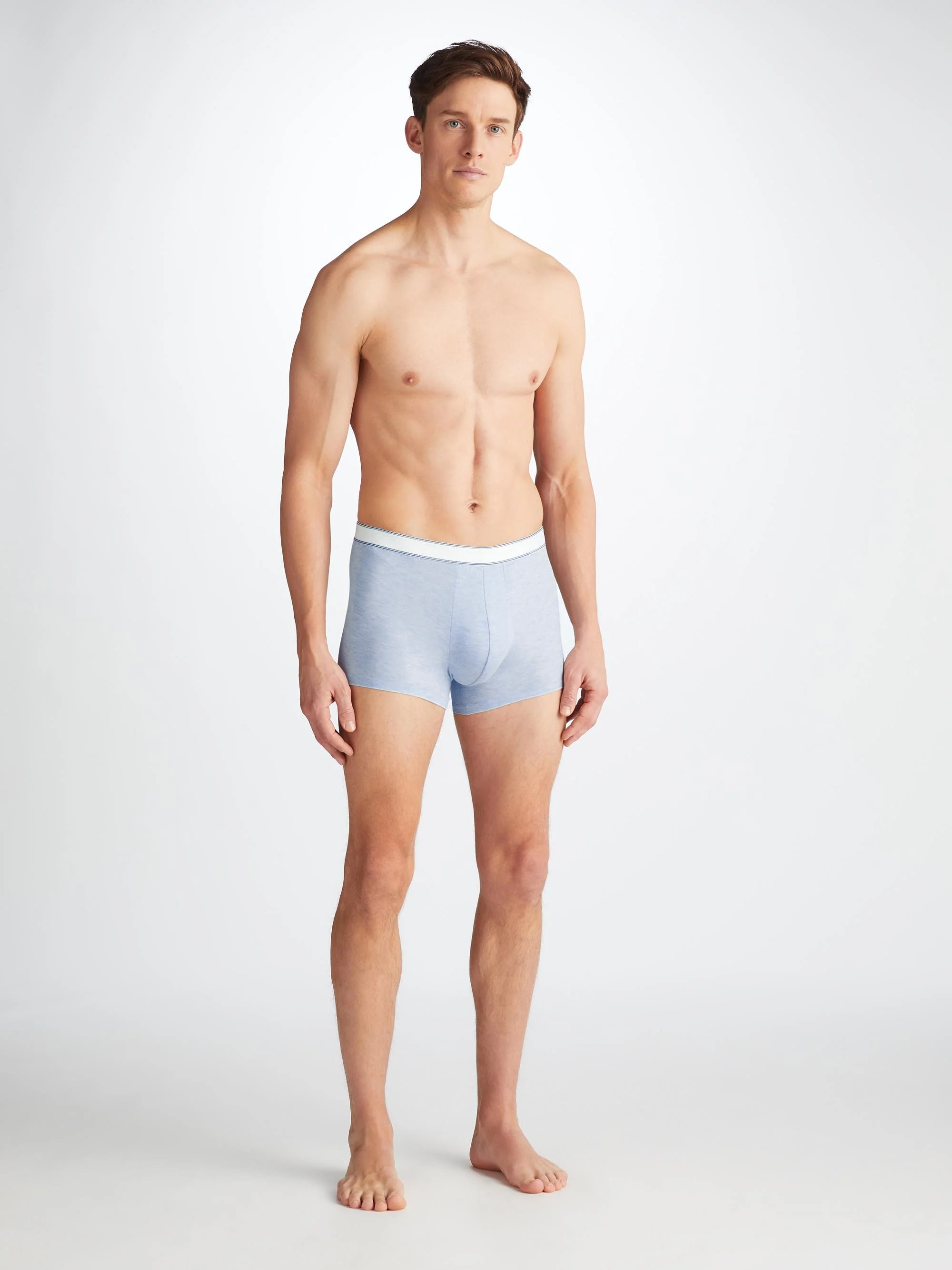 Men's Boxer Briefs Ethan Micro Modal Stretch Blue - 3