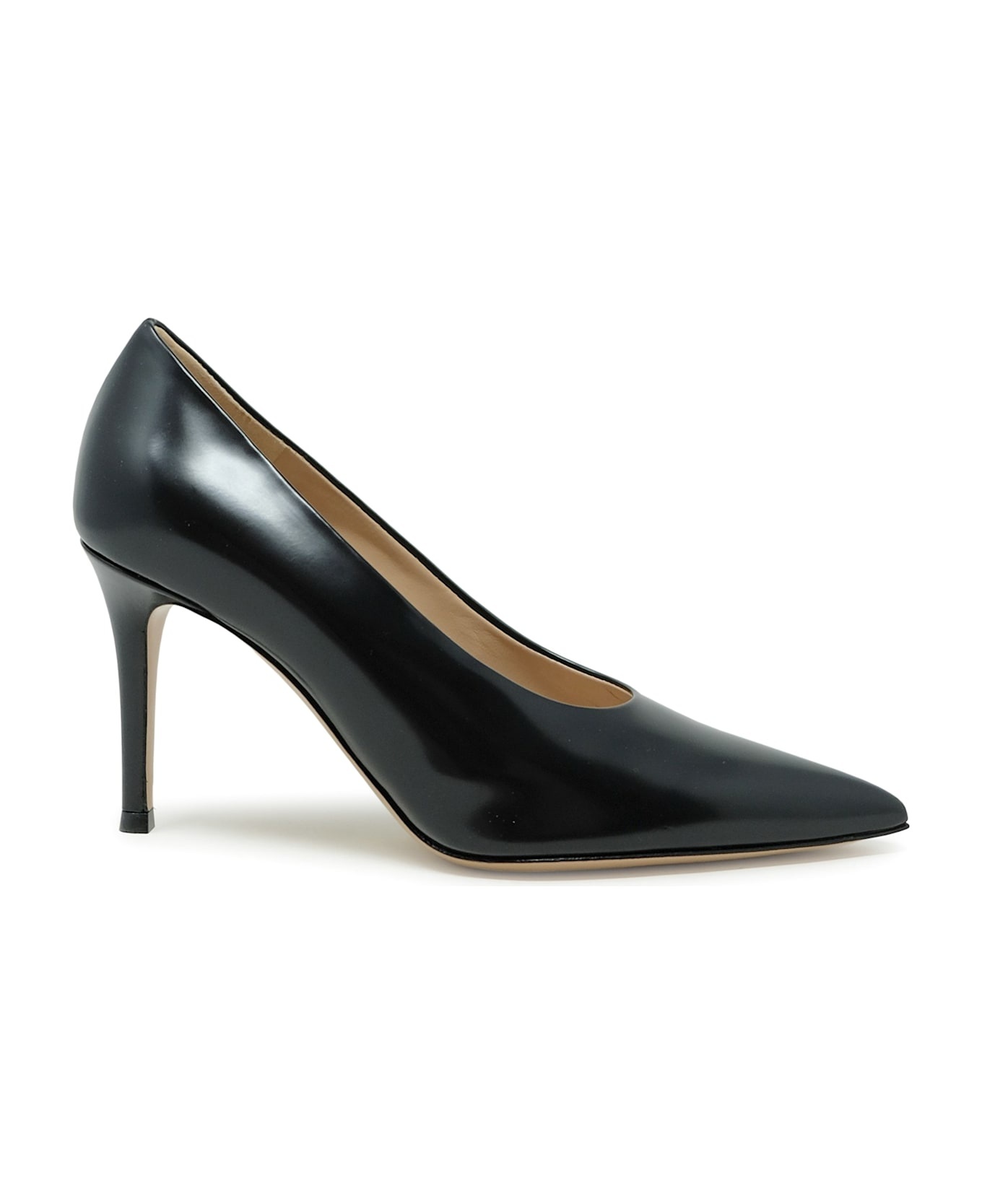 Gianvito Rossi Black Leather Pumps - 1