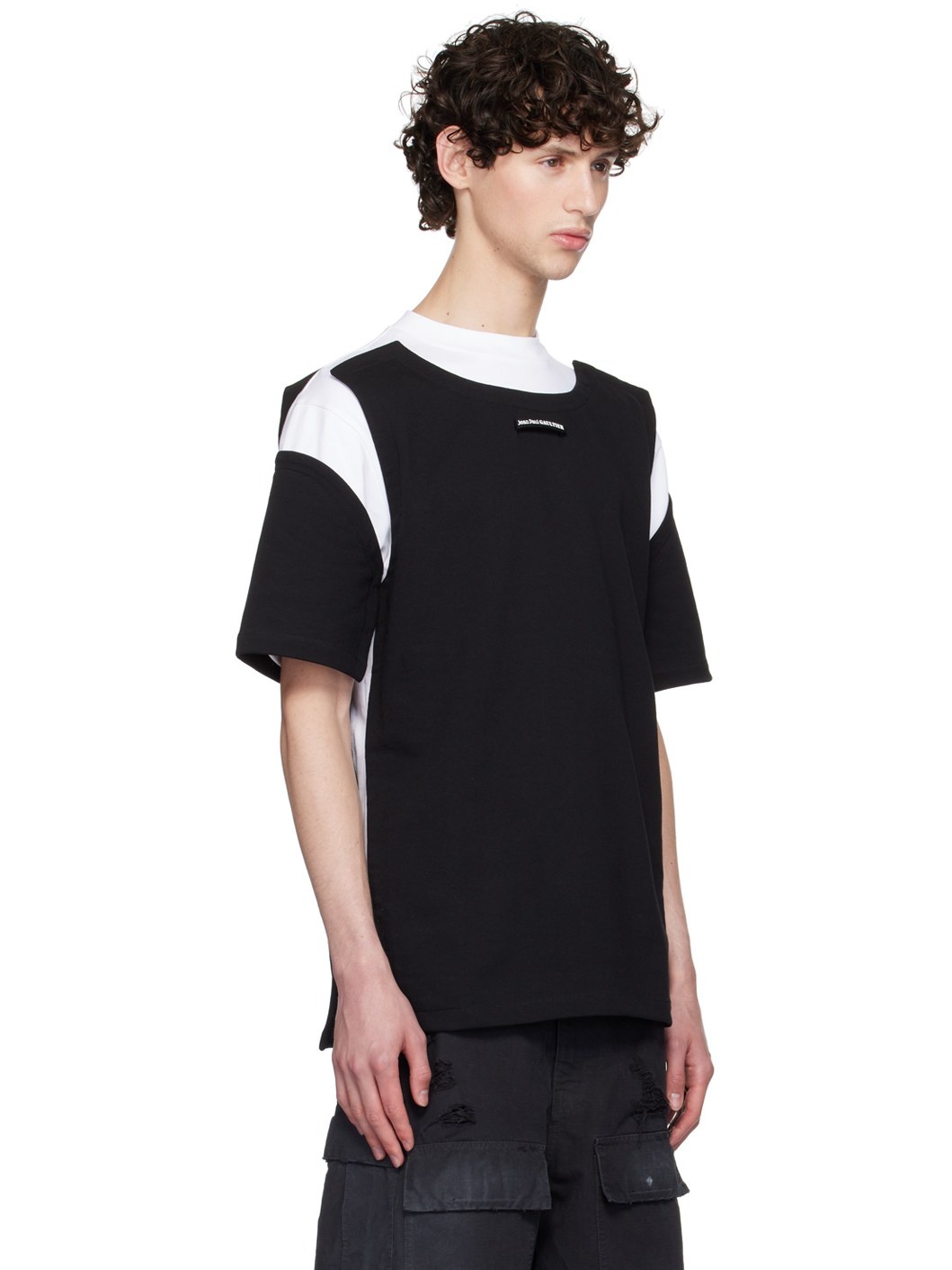 Black & White 'The Petit Grand' T-Shirt - 2