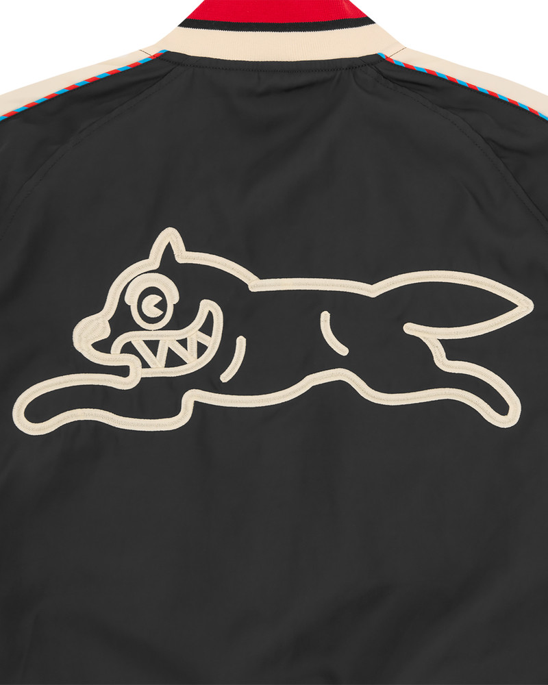 RUNNING DOG SATIN BOMBER JACKET 4