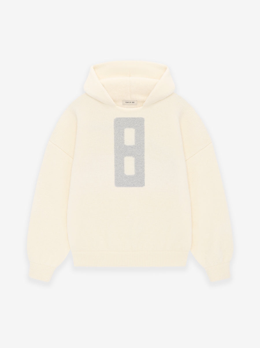 Wool Boucle 8 Hoodie - 1