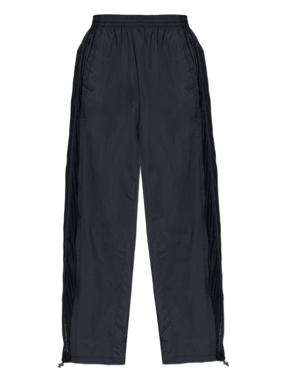 mesh-panel trousers - 1