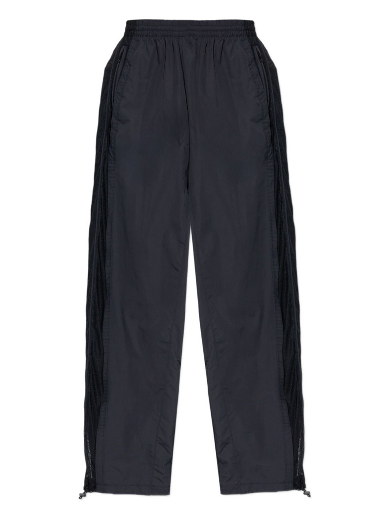 mesh-panel trousers 1