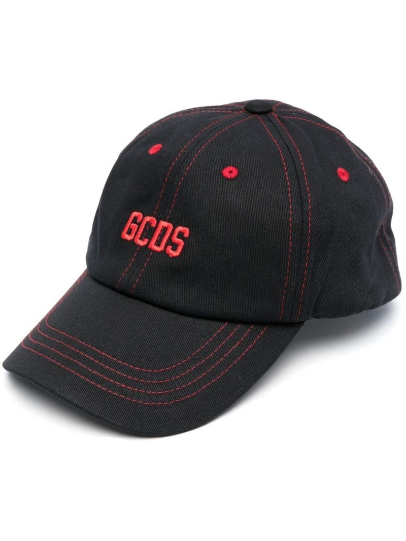 embroidered-logo detail baseball cap 1