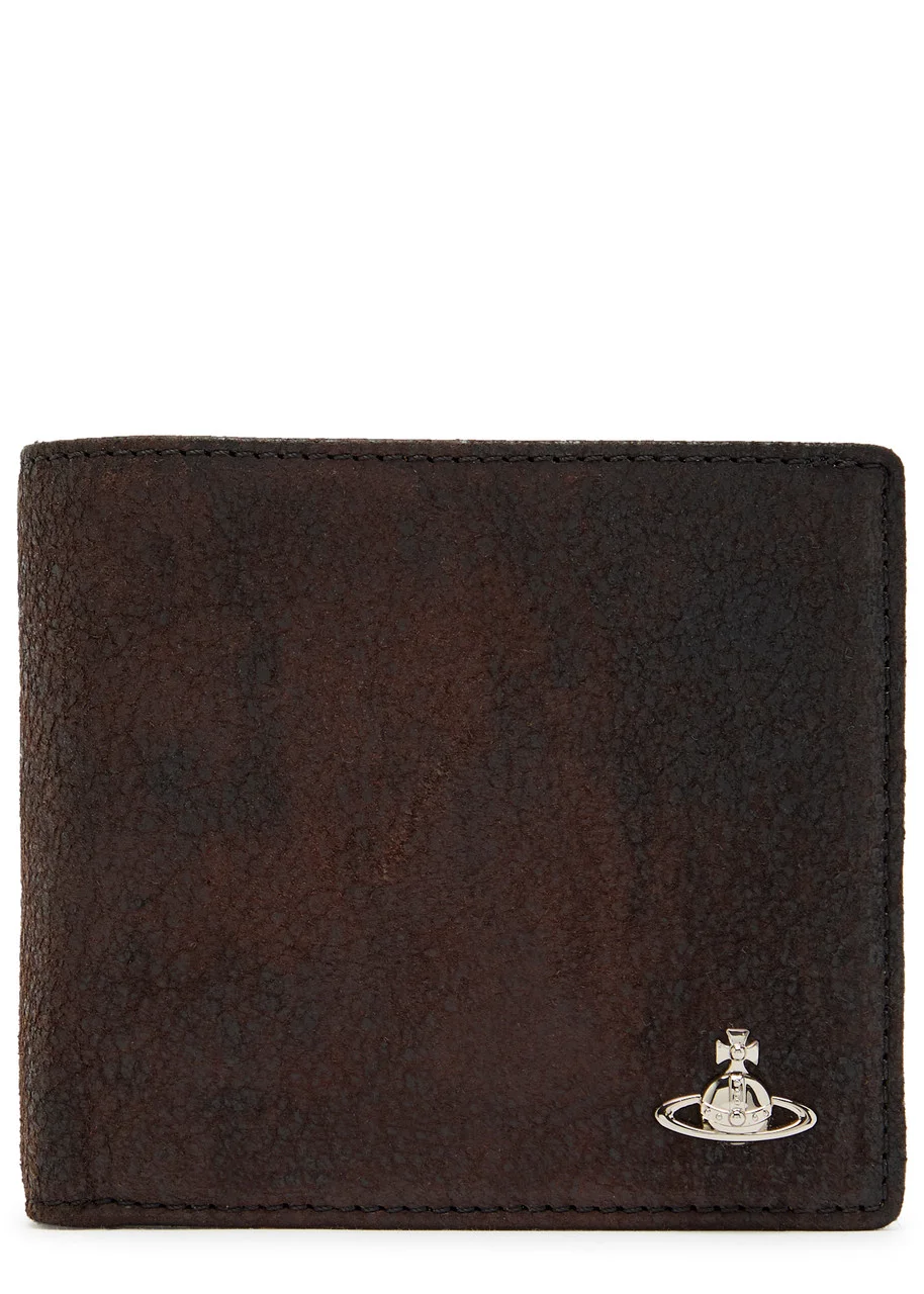Vivienne Westwood Orb Grained Leather Wallet - 1