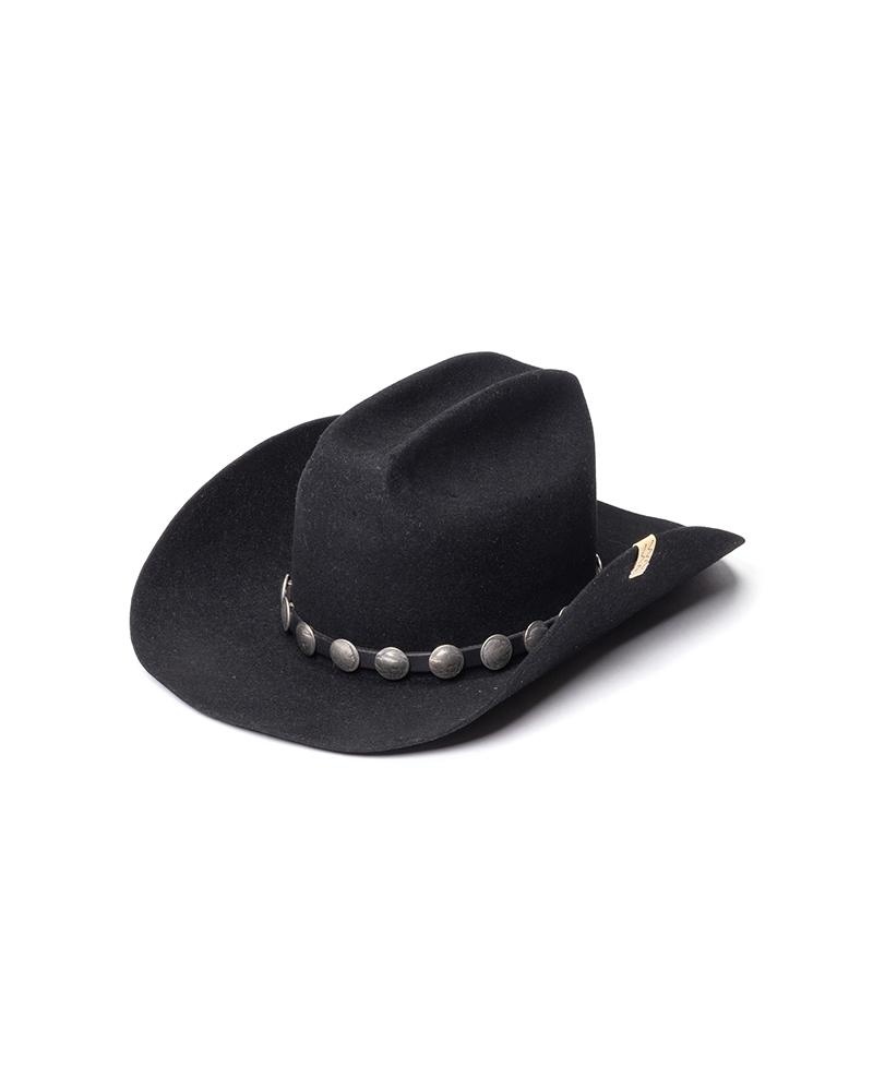 visvim hat VIN COWBOY HAT BLACK M/L自己紹介を確認してください