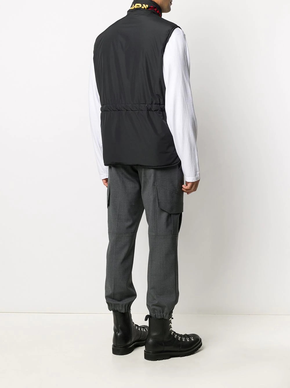 flap pocket gilet - 4