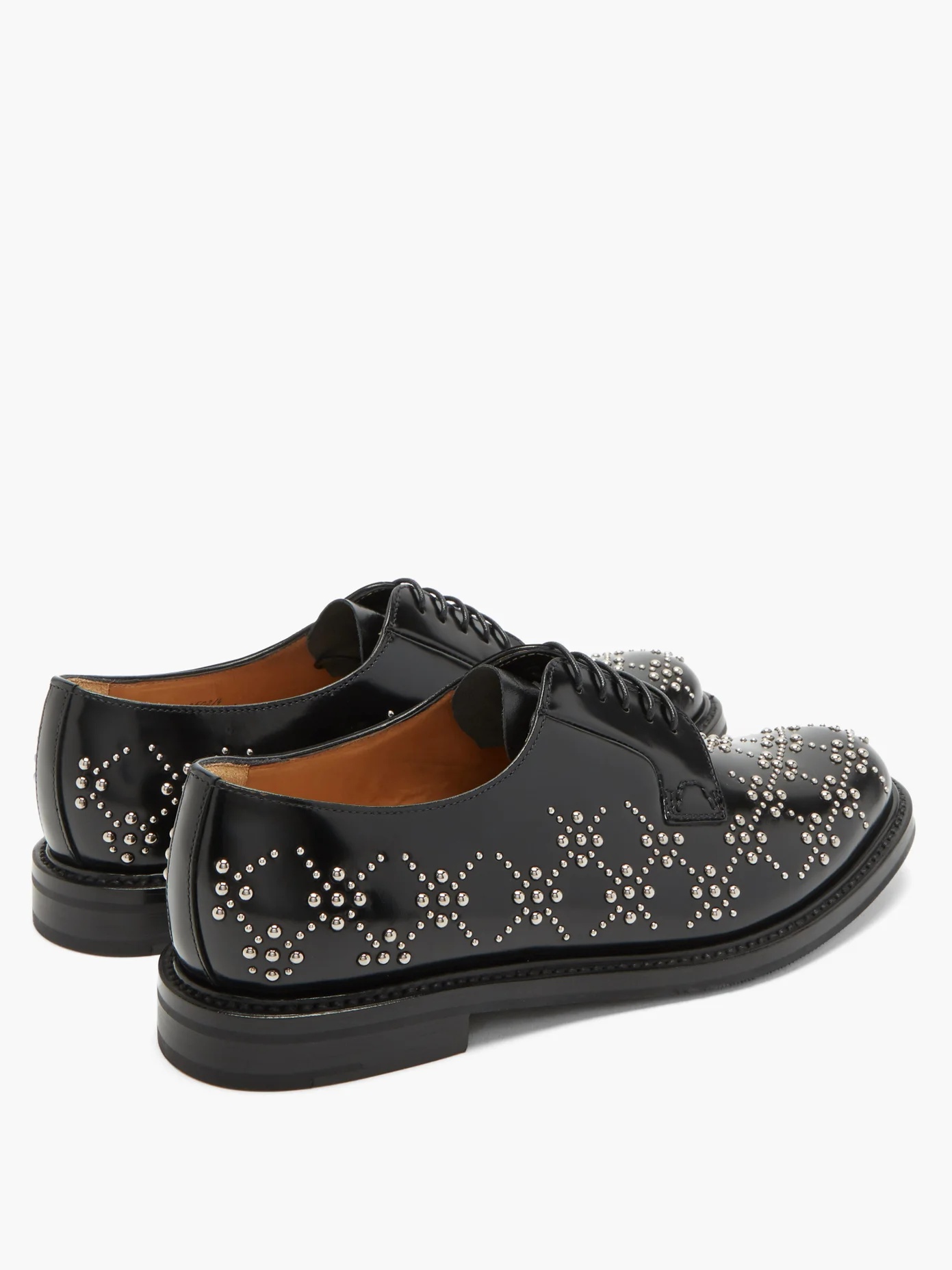 X Church’s studded-leather Derby shoes - 4