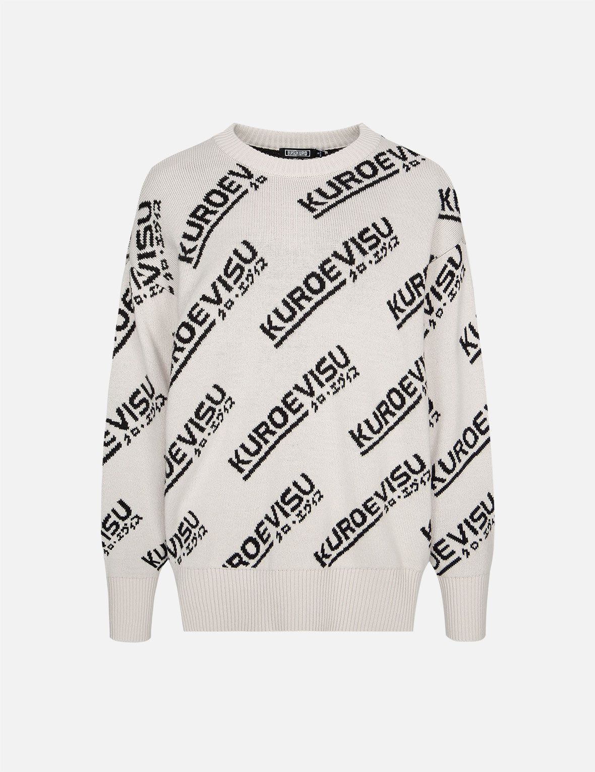 Monogram Intarsia Turtle Neck Sweater - 1
