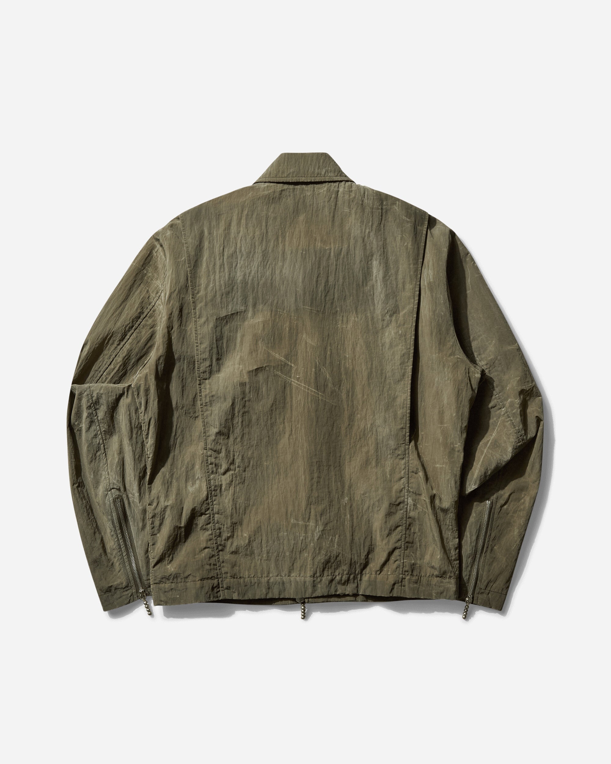Men's Scarred Bio Soldier Jacket Khaki - 2